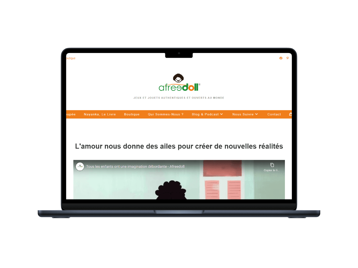 Afreedoll, l'une de mes réalisations