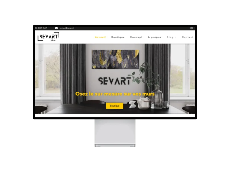 Sevart, l'une de mes réalisations