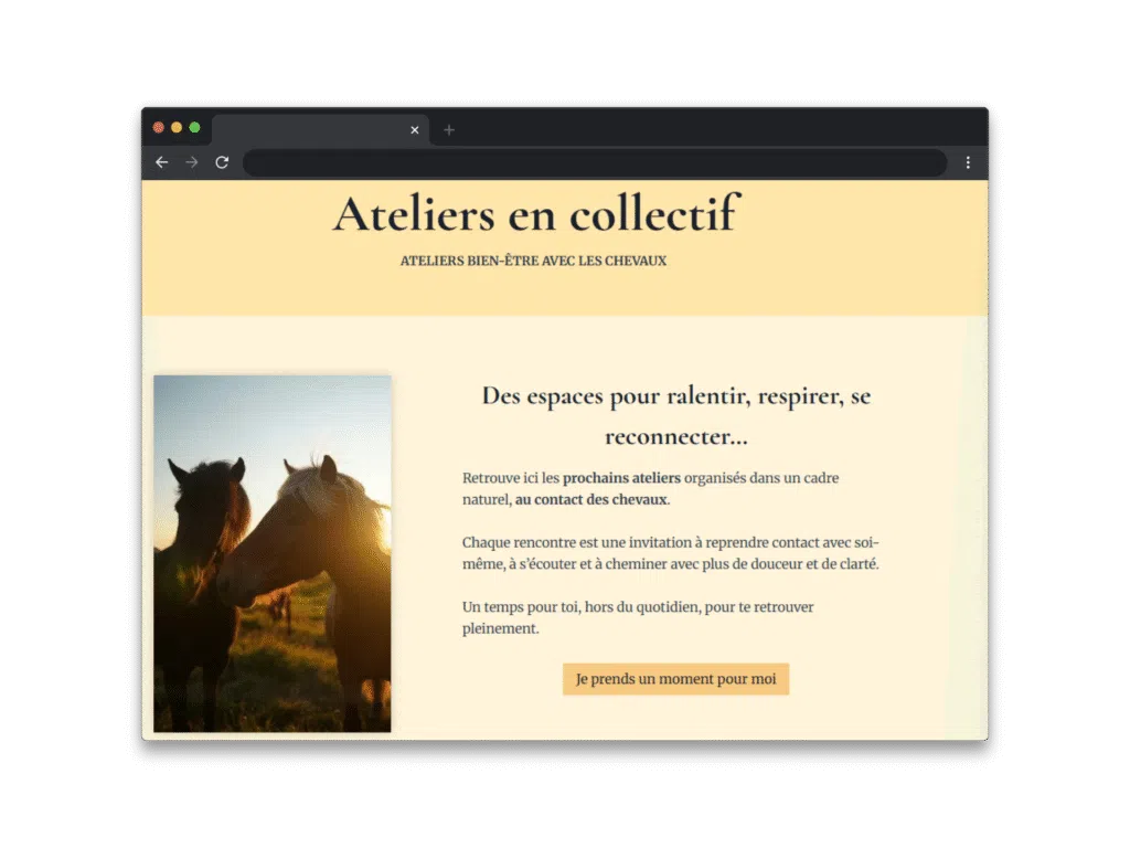 Fémin Essence, l'une des réalisations de sites web de Selmma
