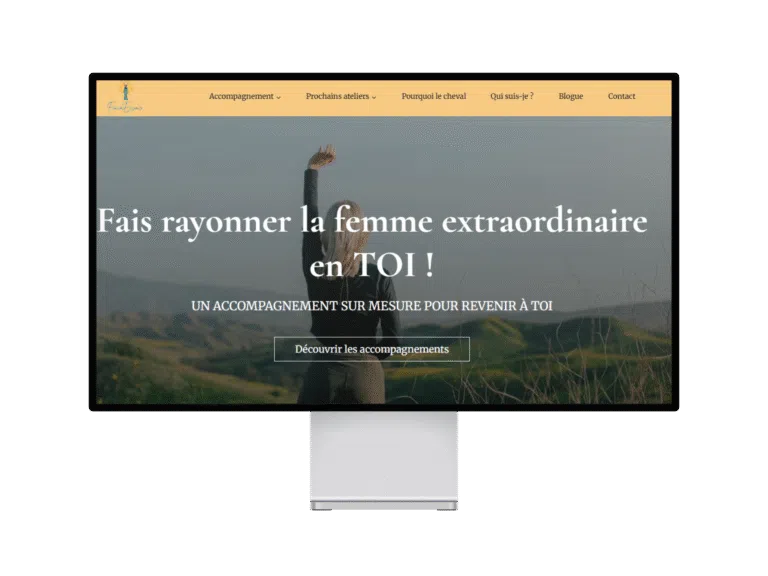 Fémin Essence, l'une des réalisations de sites web de Selmma